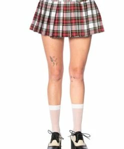 Banned Darkdoll Mini Skirt -GOTHIC SKIRTS Shop 1550261717SBN216 20WHT 20RED 20 2 300x