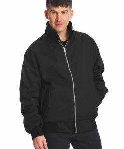 Banned Unisex Harrington Jacket -GOTHIC SKIRTS Shop 1641210132JBN615BRLK 204144 300x