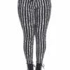 Banned Spooky Nightwalks Slim Trousers -GOTHIC SKIRTS Shop 1642506097TR31126 20BLK 20WHT 20STRIPE2619 300x