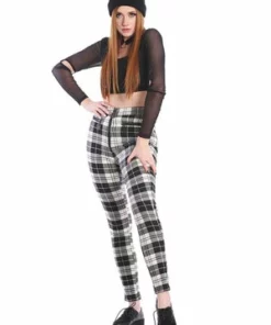Banned Rumor Has It Trousers -GOTHIC SKIRTS Shop 1642506234TR31140BLK 20WHT3596 300x