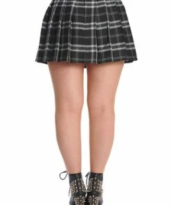 Banned Sisterhood Skirt -GOTHIC SKIRTS Shop 1642518951SK25405 20BLK 20WHT2635 e7b310cc 638d 40d0 a140 486964683dd3 300x