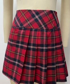 Banned Sisterhood Skirt -GOTHIC SKIRTS Shop 1642626333SK25405 20RED 6764 300x