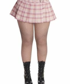 Banned Darkdoll Mini Skirt -GOTHIC SKIRTS Shop 1658745035SBN216 20PINK 20WHT 1 300x