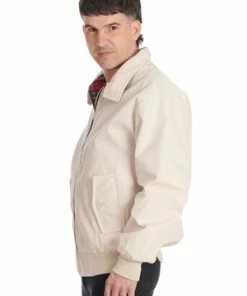 Banned Unisex Harrington Jacket -GOTHIC SKIRTS Shop 1658749258JBN615 20SAND 3 300x