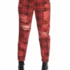 Banned Creep Trousers -GOTHIC SKIRTS Shop 1659026301TR31149RED 1 300x