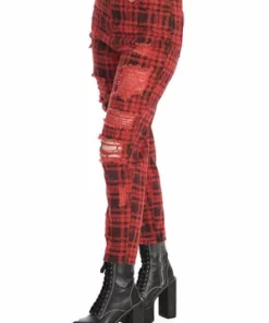 Banned Creep Trousers -GOTHIC SKIRTS Shop 1659026301TR31149RED 3 300x