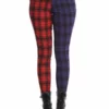 Banned Tartan Baily Trousers -GOTHIC SKIRTS Shop 1659026637TR31156 20RED 20PURPLE 20CHECK 1 300x