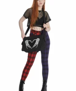 Banned Tartan Baily Trousers -GOTHIC SKIRTS Shop 1659026637TR31156 20RED 20PURPLE 20CHECK 2 300x