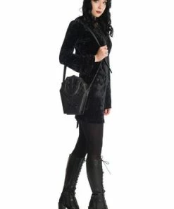 Banned Big Crush Hoodie Dress -GOTHIC SKIRTS Shop Big Crush Hoodie Dress Banned 12 300x