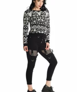 Banned Ethera Trousers -GOTHIC SKIRTS Shop Ethera Trousers Banned 3 300x