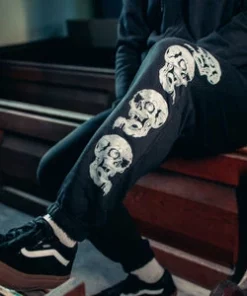 Toxico Blood Skull Sweatpants - Unisex
