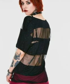 GOTHIC SKIRTS Shop -GOTHIC SKIRTS Shop Mini Skulls Oversized Top Jawbreaker 2 300x