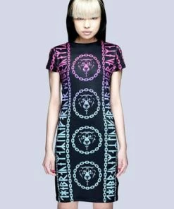 Long Clothing Mishka 2.0 Death Adder Chain Dress