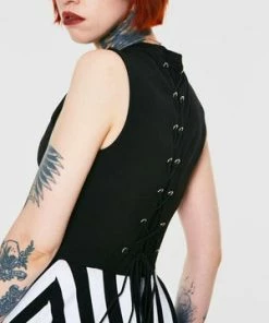 Jawbreaker Recently Deceased Striped Dress 11 Jawbreaker Recently Deceased Striped Dress -GOTHIC SKIRTS Shop Recently Deceased Striped Dress Jawbreaker 5 300x