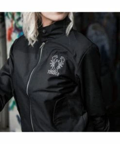 Toxico Scorpion Harrington Jacket -GOTHIC SKIRTS Shop Scorpion Harrington Jacket Toxico 3 300x