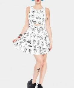 Jawbreaker Vertex Skulls Dress
