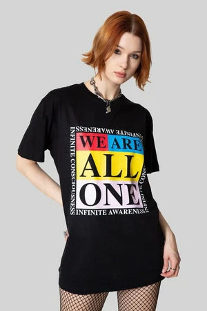 Long Clothing We Are All One T-Shirt - Unisex 4 Long Clothing We Are All One T-Shirt - Unisex - Image 2