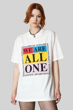 Long Clothing We Are All One T-Shirt - Unisex 6 Long Clothing We Are All One T-Shirt - Unisex - Image 4