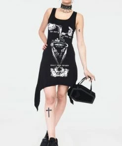 Jawbreaker Alchemical Recipe Witchy Dress With Back Ties -GOTHIC SKIRTS Shop alchemical recipe witchy dress with back ties dra 9469 02.1146 300x