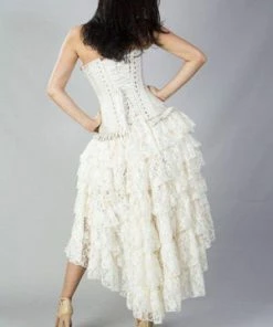 Burleska Amelia Long Burlesque Skirt In Lace 9 Burleska Amelia Long Burlesque Skirt In Lace -GOTHIC SKIRTS Shop amelia long burlesque skirt in lace burleska 4 300x