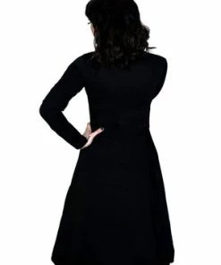 Dr Faust Avant-garde Military Hi Lo Black Mini Dress - Liberty -GOTHIC SKIRTS Shop avant garde military hi lo black mini dress liberty dr faust 2 300x