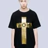 Long Clothing Boy Cross T-Shirt - Unisex -GOTHIC SKIRTS Shop boy cross t shirt unisex long clothing 300x