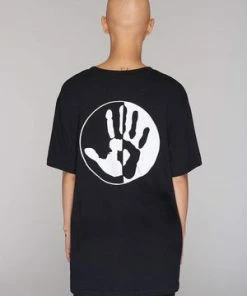 GOTHIC SKIRTS Shop -GOTHIC SKIRTS Shop by any means black t shirt unisex long clothing 2 300x