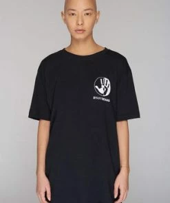 Long Clothing By Any Means Black T-Shirt - Unisex -GOTHIC SKIRTS Shop by any means black t shirt unisex long clothing 3 300x