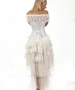 Burleska Candy Underbust Burlesque Corset In King Brocade -GOTHIC SKIRTS Shop candy underbust burlesque corset in king brocade burleska 4 300x