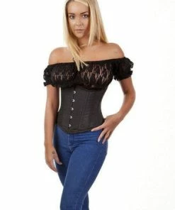 Burleska Candy Underbust Steel Boned Waist Training Corset In Taffeta -GOTHIC SKIRTS Shop candy underbust steel boned waist training corset in taffeta burleska 5 300x