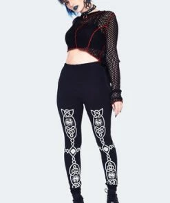 Jawbreaker Celtic Knots Print Leggings