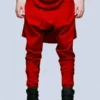 Long Clothing Clip Pants Block Red - Unisex -GOTHIC SKIRTS Shop clip pants block red unisex long clothing 300x