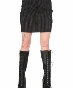 Banned Cold Wave Bodycon Skirt