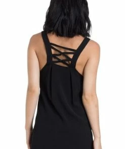 Jawbreaker Crepe Fashion Top -GOTHIC SKIRTS Shop crepe fashion top jawbreaker 7 300x