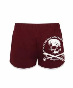 Toxico Death From Below Retro Shorts -GOTHIC SKIRTS Shop death from below retro shorts toxico 6 300x