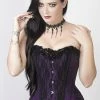 Burleska Elizium Overbust Corset In Taffeta -GOTHIC SKIRTS Shop elizium overbust corset in taffeta burleska 300x