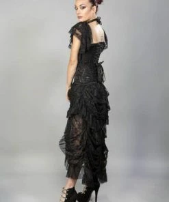 Burleska Emily Overbust Burlesque Corset In King Brocade -GOTHIC SKIRTS Shop emily overbust burlesque corset in king brocade burleska 4 300x