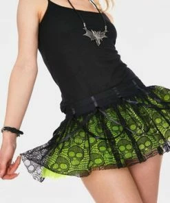 Jawbreaker Ghoul Tutu -GOTHIC SKIRTS Shop ghoul tutu jawbreaker 4 300x
