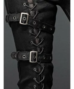 Queen Of Darkness Gothic Pants With Lacing And Buckles -GOTHIC SKIRTS Shop gothic pants with lacing and buckles queen of darkness 5 300x