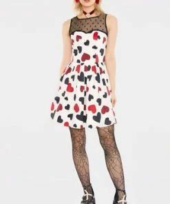 Jawbreaker Hearts Desire Dress -GOTHIC SKIRTS Shop hearts desire dress jawbreaker 3 300x