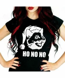 GOTHIC SKIRTS Shop -GOTHIC SKIRTS Shop ho no no cat black t shirt noela dr faust 2 300x