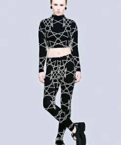 Long Clothing Infinity Leggings -GOTHIC SKIRTS Shop infinity leggings long clothing 3 300x