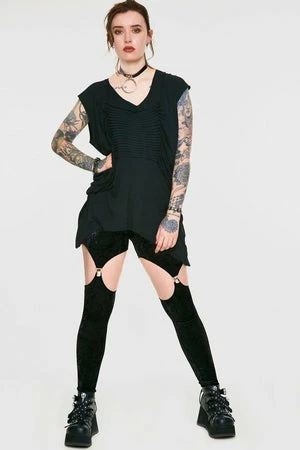 Jawbreaker Jersey Pleat Front Top 5 Jawbreaker Jersey Pleat Front Top - Image 3