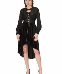 Banned Lily Skirt -GOTHIC SKIRTS Shop lily skirt banned 3 300x