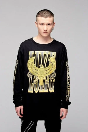 Long Clothing Live Long Eagle Unisex Long Sleeve T-Shirt 12 Long Clothing Live Long Eagle Unisex Long Sleeve T-Shirt - Image 10