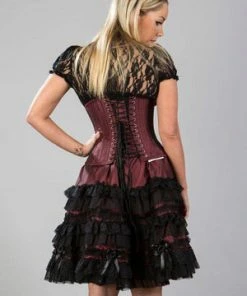 Burleska Lolita Knee Length Skirt In Taffeta 15 Burleska Lolita Knee Length Skirt In Taffeta -GOTHIC SKIRTS Shop lolita knee length skirt in taffeta burleska 6 300x