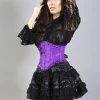 Burleska Lolita Mini Burlesque Skirt In Satin -GOTHIC SKIRTS Shop lolita mini burlesque skirt in satin burleska 300x