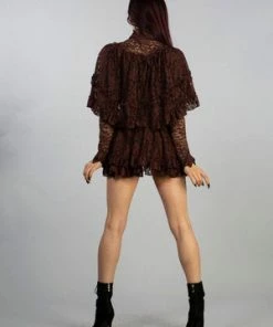 Burleska Louisa Victorian Gothic Jacket In Lace -GOTHIC SKIRTS Shop louisa victorian gothic jacket in lace burleska 9 300x