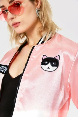 Jawbreaker Love Cats Members Only Jacket 6 Jawbreaker Love Cats Members Only Jacket - Image 5