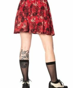 Banned Mad Dame Skater Skirt -GOTHIC SKIRTS Shop mad dame skater skirt banned 2 300x